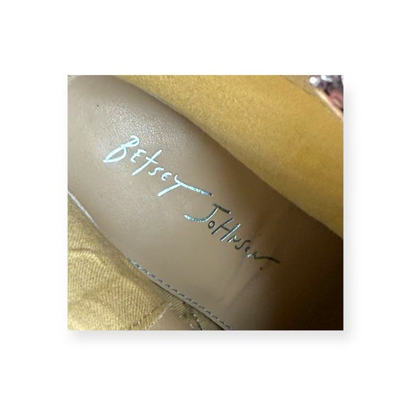 new Betsey Johnson ✿ Diva Crystal Floral Chelsea Ankle Cowboy Boot ✿ Black 8.5M - Picture 11 of 16